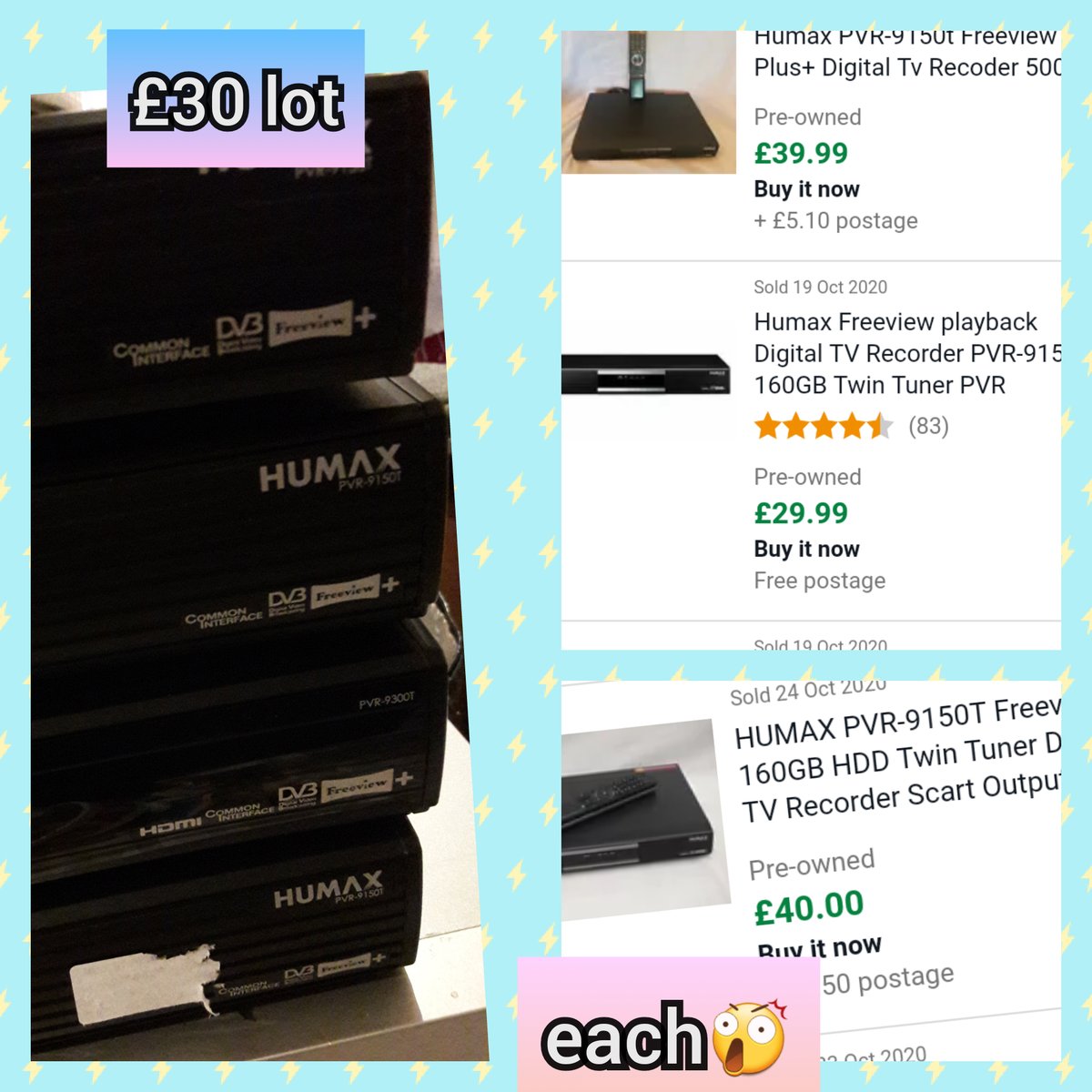 Thrifty_JawG's tweet photo. My reseller life just levelled up!
#reseller #ResellerLife #resellercommunity #ukreseller #ebay #ebayreseller #ebayuk #ebaycommunity #ebayseller #resellerworld #ebaygame #LevelUp #business #selfemployed #sidehustle #profit #carboot #Auction #auctionhouseUK https://t.co/kqQpXE17es