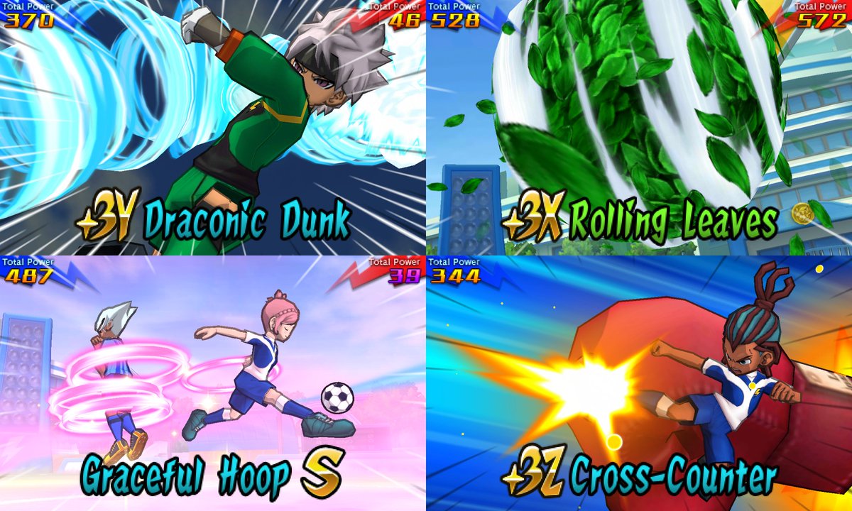 My team in Inazuma Eleven Go Galaxy BigBang/Supernova : r