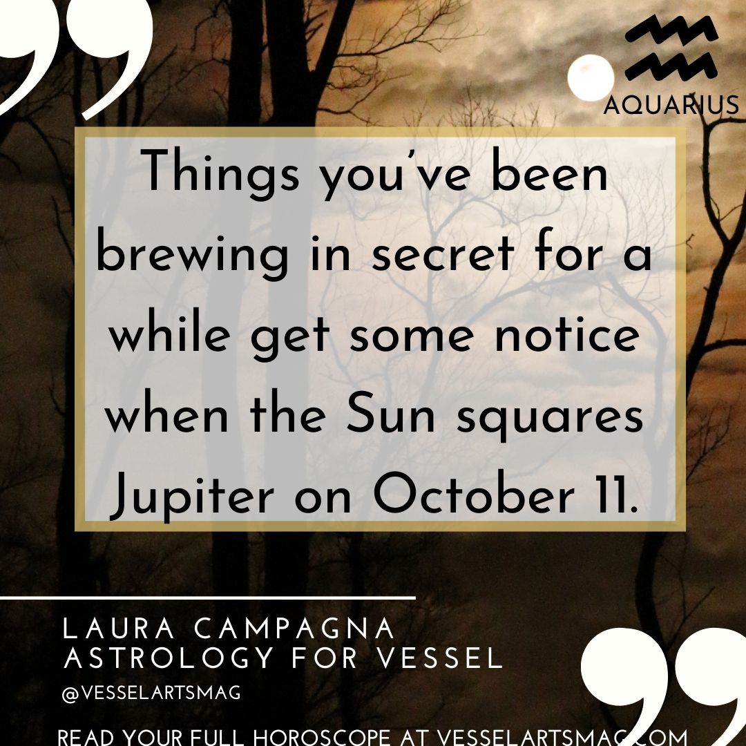 vesselartsmag's tweet photo. It's still not to late to get your October #astrology forecast in! Be sure to check out @LauraCampagna1's monthly #horoscopes on #Vessel! 
#VesselArtsMag #Leo #Capricorn #Aquarius #Pisces  
https://t.co/o2C2SXYYWp https://t.co/QHk5Hq6WYJ