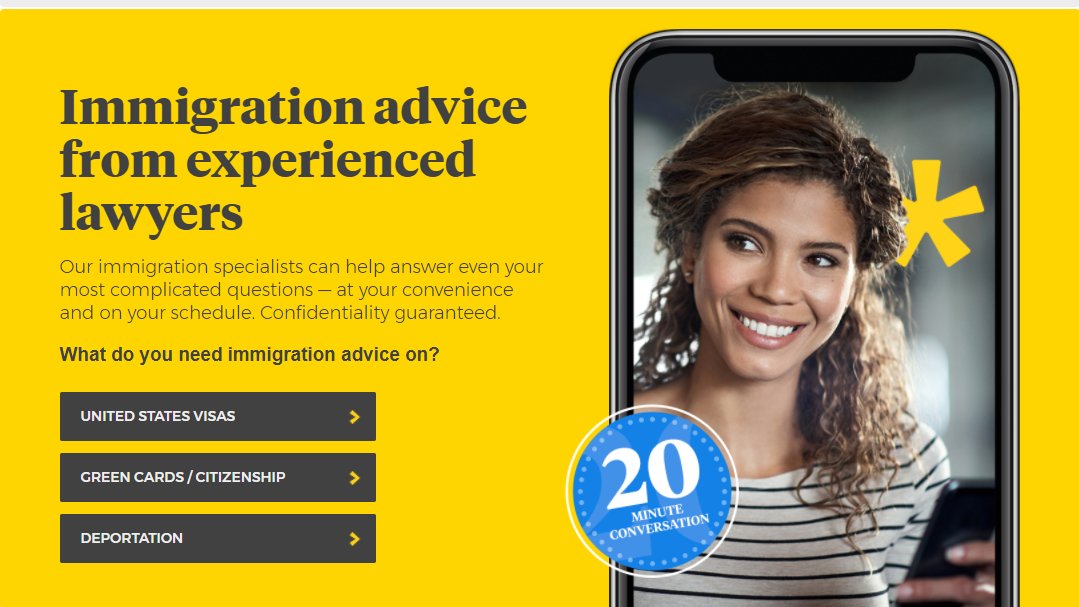 Do you need immigration legal advice? <a href="/LegalSparkUS/">LegalSpark</a> has experienced lawyers who can help you today! legalspark.com/immigration #legaladvice #immigrationlaw