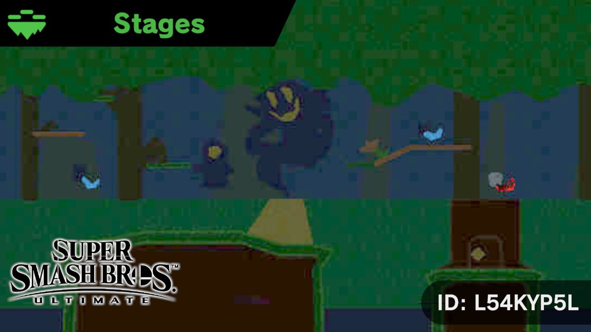JinjoJinjoJinjo's tweet photo. #StageSmashBros #SmashBros #NintendoSwitch #ahit #TheSnatcher Come enjoy some haunted fun with this #SubconForest from #AHatInTime stage!!! https://t.co/HPP0VQSDXz