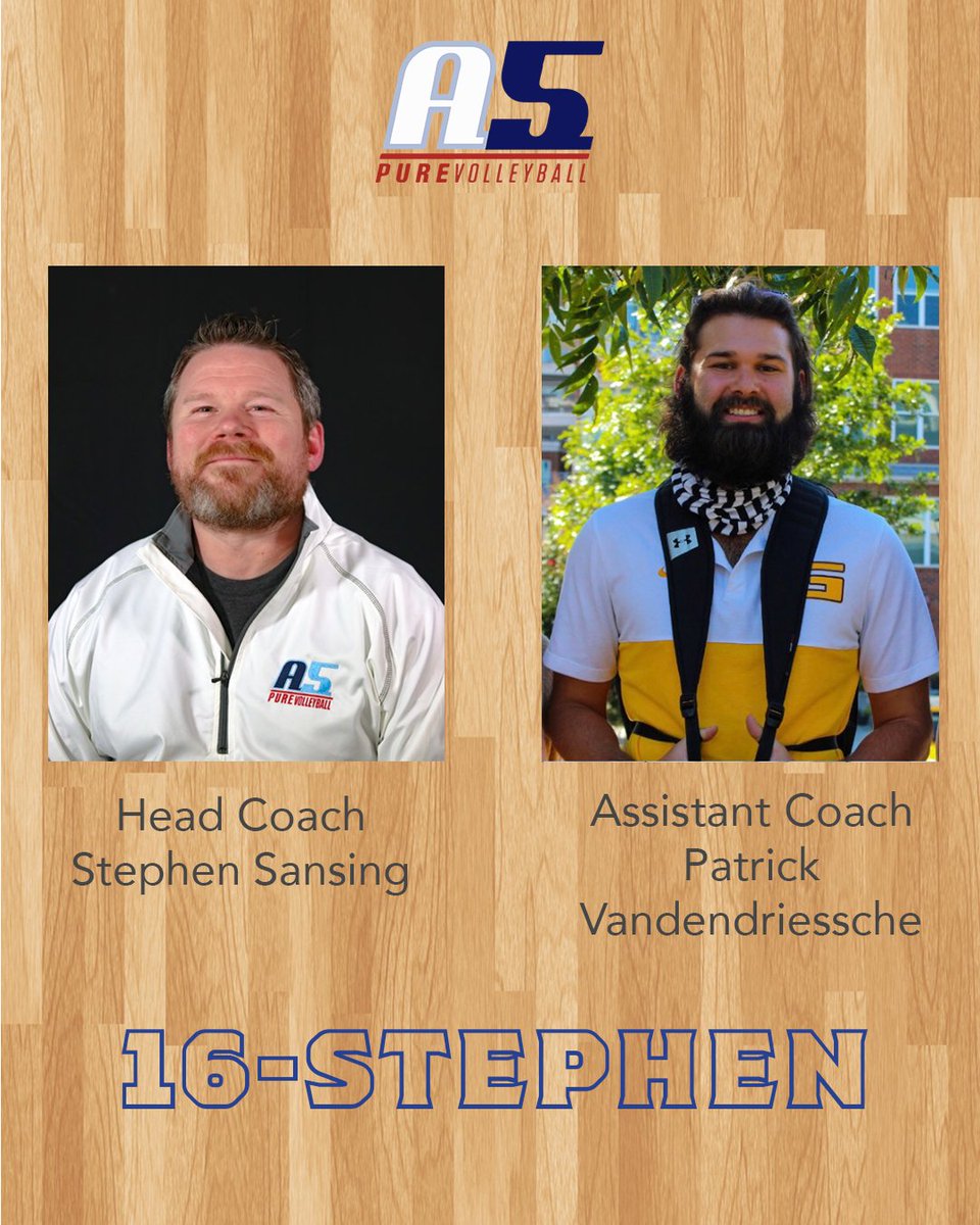 a5volleyball's tweet photo. Introducing our 16's coaches for the 2021 season 🎉 #whyA5 https://t.co/SXJVEiRyxi