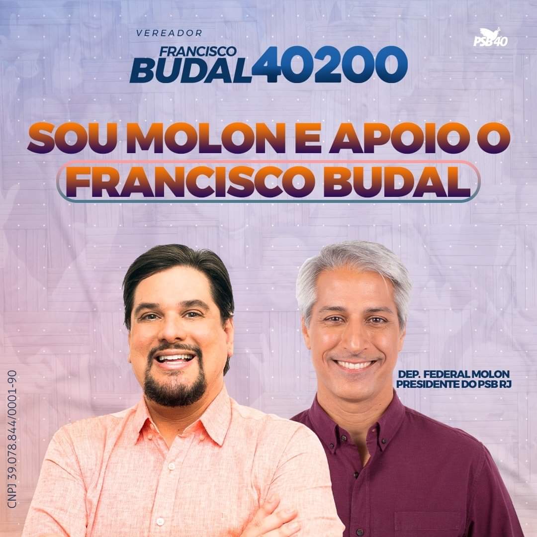 BudalFrancisco's tweet photo. Eu e o Deputado Federal Alessandro Molon somos amigos há mais de 10 anos. E uma amizade só dura tanto tempo quando compartilhamos os mesmos valores.
#PorUmRioDeTodos #RioDeJaneiro #Rio #021rio #PSB40 #PSBRJ #Cariocas #Molon https://t.co/bGy8CdofRG
