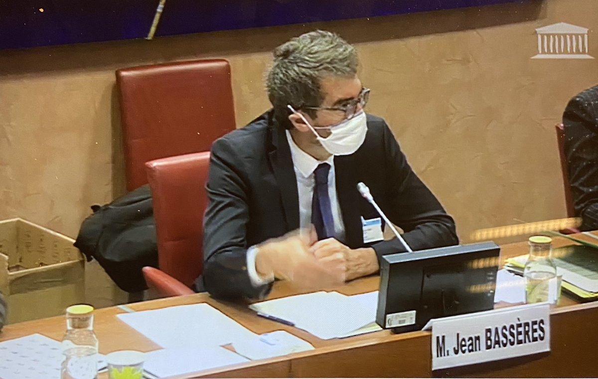 Audition de Jean Bassères DG de @pole_emploi en commission des affaires sociales de l’assemblée nationale. Les parlementaires saluent unanimement le rôle essentiel et l’engagement des conseillers dans cette période 🙏🏻