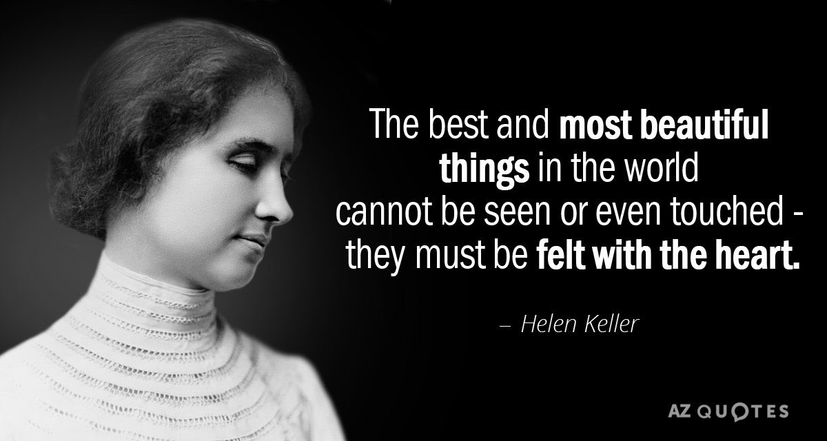 5. 𝗛𝗲𝗹𝗹𝗲𝗻 𝗞𝗲𝗹𝗹𝗲𝗿The first deaf-blind person to earn a Bachelor of Arts degree. The author of many wonderful books still read today.