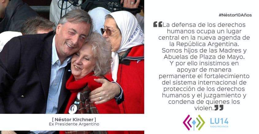 #HayHistoriasQueNosUnen

Homenaje a Néstor Kirchner, el político que marcó un antes y un después en Argentina 🇦🇷