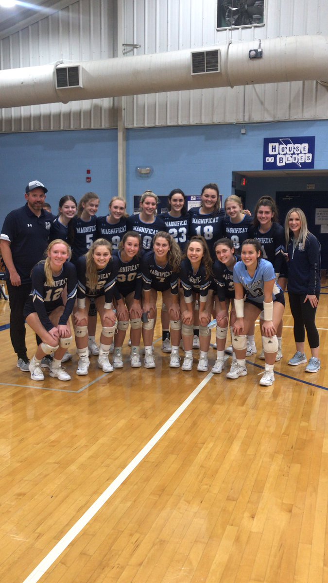 MagsHSAthletics's tweet photo. Streaks are headed to the district championship!!! 3-0 victory over @BHSGoBigBlue 
Way to go! #streaksup @MagnificatVB https://t.co/3QK0wHEKsX