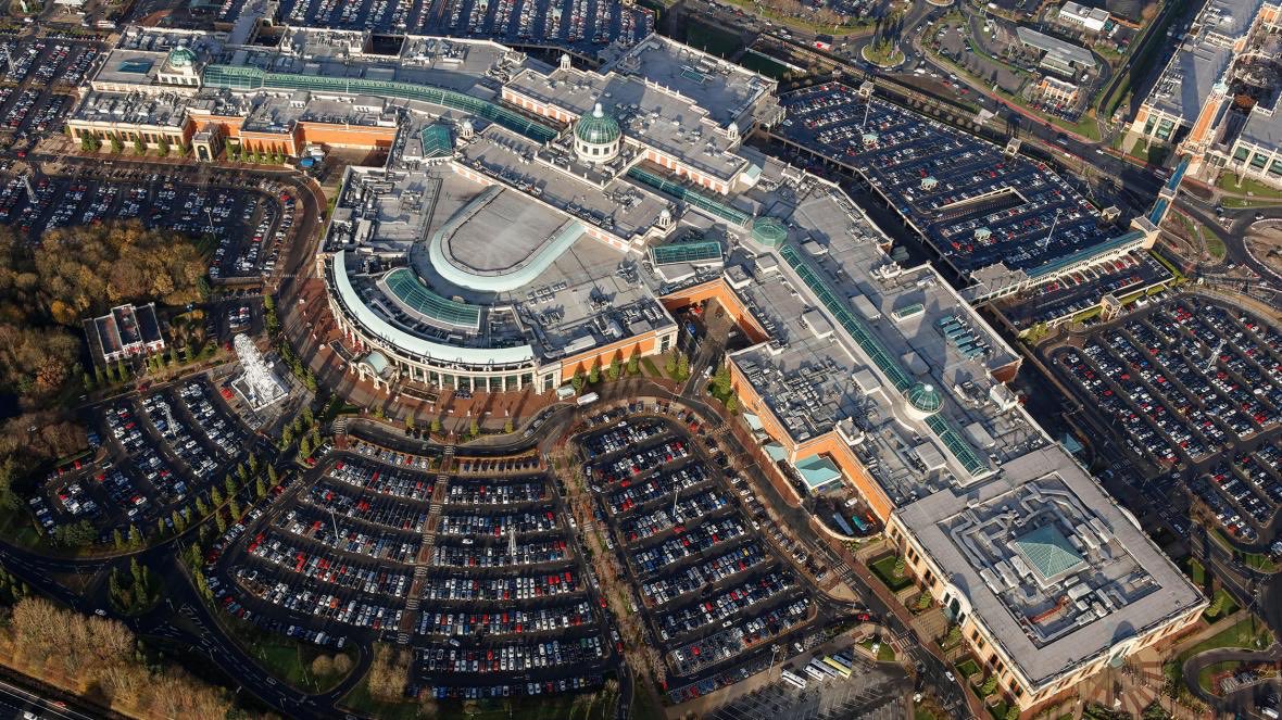 In which UK city would you find this shopping centre?