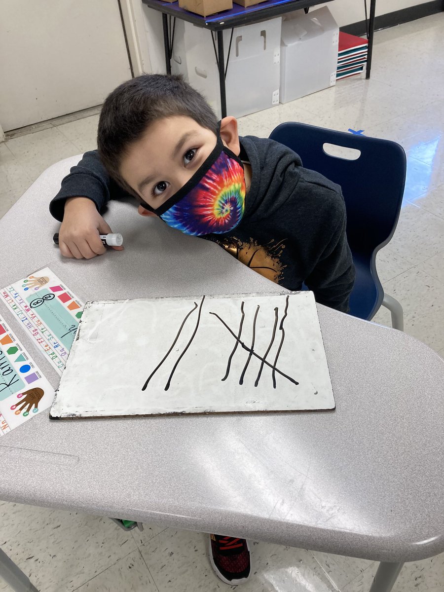 Kinderwright's tweet photo. Another busy day in Kindergarten! We drew pictures of toy cars using shapes, practiced representing the number 7, and enjoyed the sunshine outside. So proud of my little friends!  #hardworkers #mckinleykinder https://t.co/KP7a8g4boE