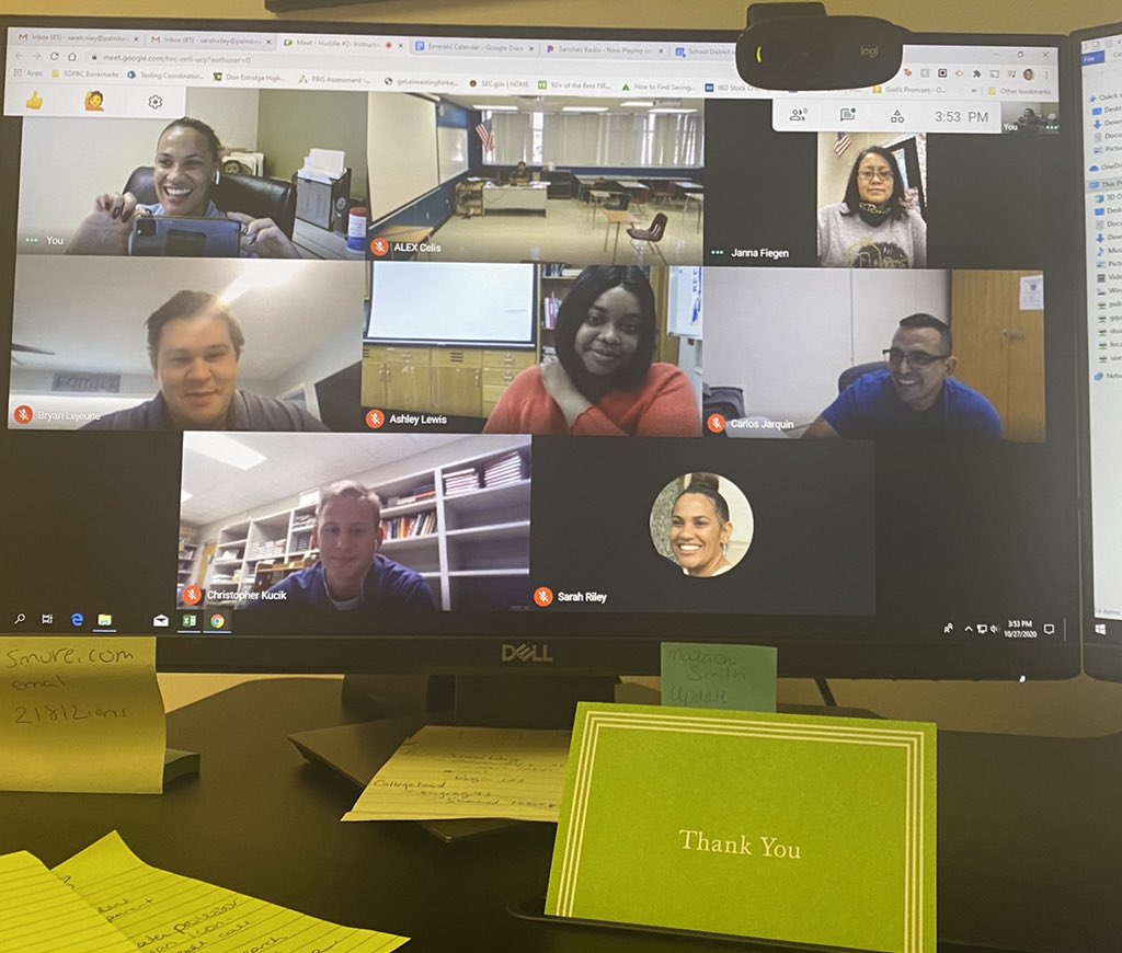SRiley48's tweet image. Having a rich conversation with our new lion educators about student engagement strategies. OH is lucky to have these new teachers on board. #iamabuilder #theroarofalion #COVIDcantholdbackthestrengthofalion @KatrinaNGaither @SDPBCProfDev @PrincipalBurke