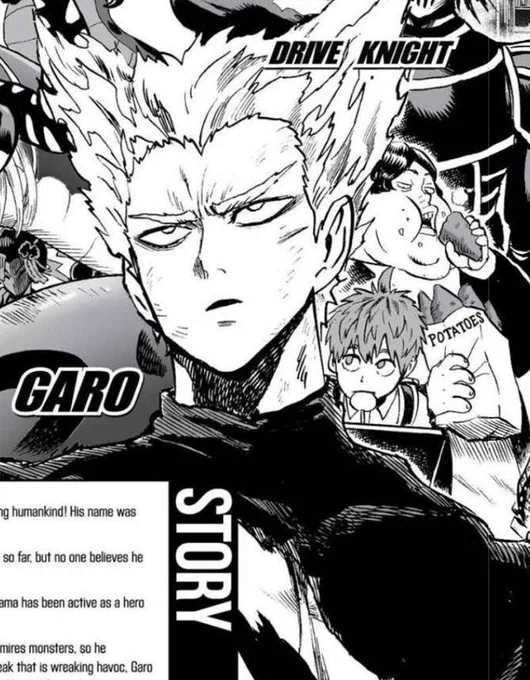 say what u want, Garou is the ULTIMATE cat boy 