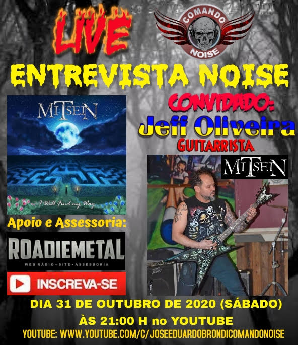 maquinaprofanaf's tweet photo. Mitsein: Guitarrista Jeff Oliveira é o entrevistado do próximo sábado no canal do Comando Noise
Inscreva-se No Blog , Compartilhe. Apoie o Underground Seu Apoio é muito Importante👇🤘🎸🔥
https://t.co/Ec9aTPyeoy
#Mitsein #HeavyMetal #ComandoNoise #EntrevistaNoise https://t.co/wM7VNhtrZV