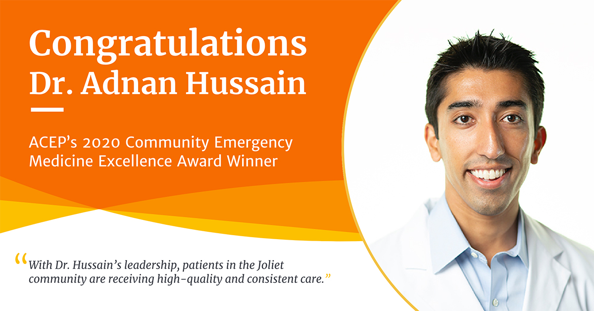 We're excited to recognize Vituity Medical Director and @ACEPNow 2020's Community EM Excellence Award Winner, <a href="/AdnanHussainMD/">Adnan Hussain</a> for his strong leadership, clinical innovation and tireless dedication to improving care for patients.  #vituitystrong bit.ly/2TwbayS