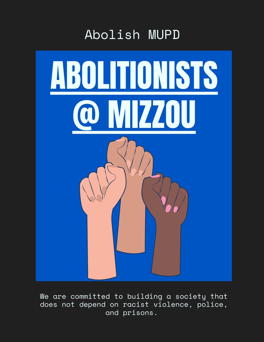 abolistionists's tweet photo. PROTEST ON FRIDAY 10/30
NO JUSTICE NO PEACE
ABOLISH MUPD 
#blm #acab #AbolishThePolice 

s/o: @graveyaardvark for new graphics https://t.co/f6VfCouHE7