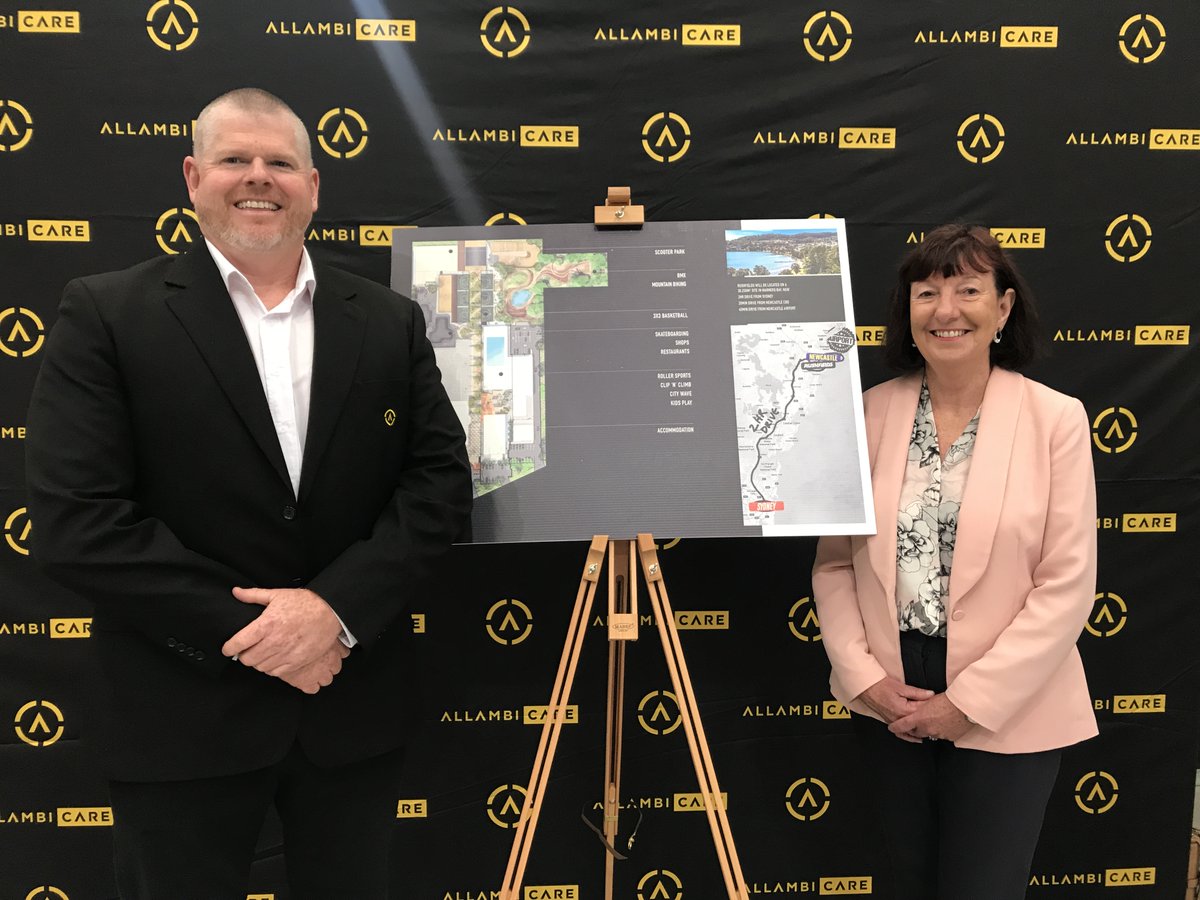 MayorKayFraser's tweet image. It was a pleasure to join Simon and @AllambiC to recognise the submission of their DA for #Rushfields - an exciting new lifestyle sports development planned for #LakeMac. 
@lakemac @nbnnews