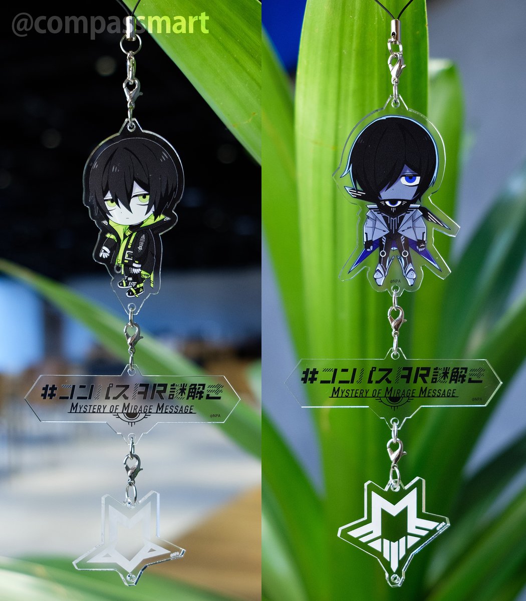 連結アクリルキーホルダー（ver.AR謎解き零夜＆謎解きレイヤ）【販売終了品】 公式】#コンパスマート on X