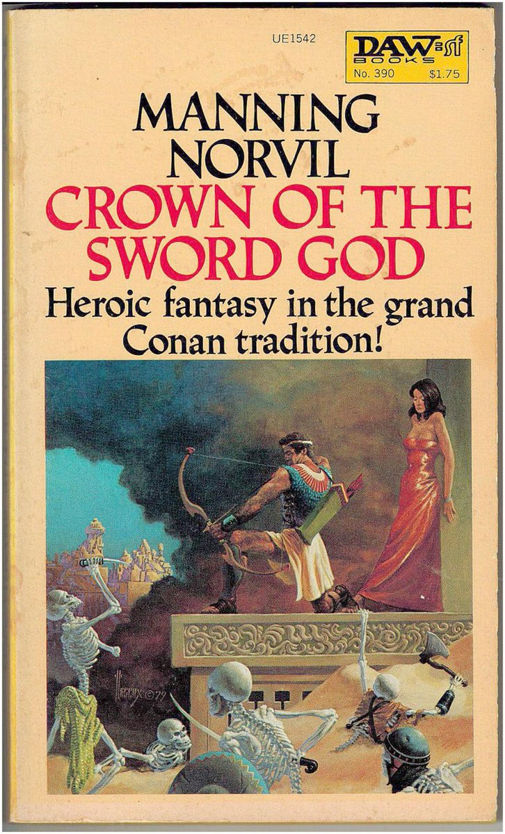 It turns out the most commonly used word in a DAW fantasy title is... sword!Well d'uh. But think about it: 'sword' is being used as a shorthand term rather than a descriptive term here, it tells the reader it's one of 'those' novels...