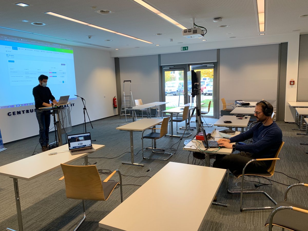 Die Vorbereitungen zu den Jahreskolloquien #KommA2020 und #BVAu2020 laufen auf Hochtouren. Die #Livestreams werden vorbereitet.

<a href="/THochschuleOWL/">Technische Hochschule OWL</a> <a href="/ifak_md/">Institut für Automation und Kommunikation (ifak)</a> #inIT