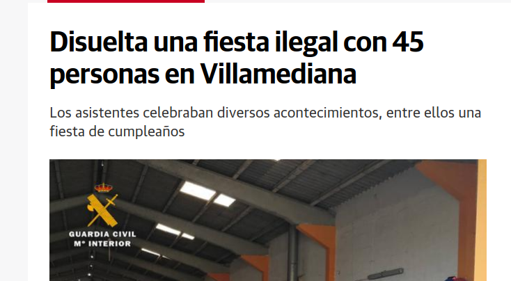 sgomez's tweet photo. Dos noticias se entienden mejor juntas.

Fiesta de 45 pobres en una nave: multa.
Fiesta de 80 VIPS en un casino: todo correcto.

ESTO ES UNA PUTA VERGÜENZA Y DEBERÍAN DIMITIR TODOS LOS QUE FUERON. Da igual el partido que sea. https://t.co/oEXoJlMXaB