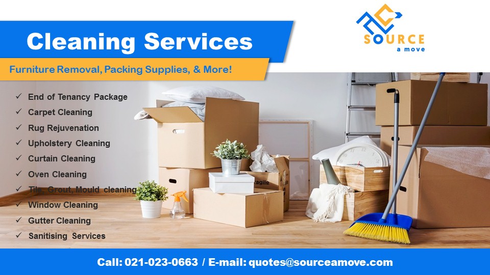 Source a Move-Furniture Removals & Moving Company (@sourceamove) on Twitter photo Home cleaning services - Fully insured. We customize prices to suit your pocket and your needs.
Call: 021 023 0663 / Email: quotes@sourceamove.com
website: sourceamove.com
#affordablemovingcompanyincapetown
#affordablecleaningservices #capetownproperty #capetown Home cleaning services - Fully insured. We customize prices to suit your pocket and your needs.
Call: 021 023 0663 / Email: quotes@sourceamove.com
website: sourceamove.com
#affordablemovingcompanyincapetown
#affordablecleaningservices #capetownproperty #capetown