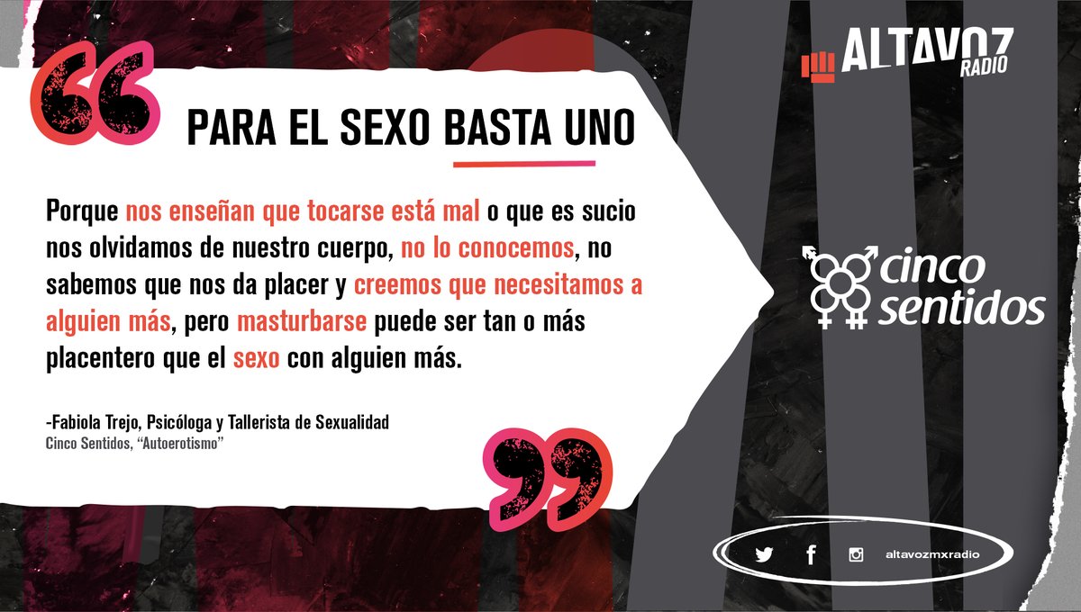 altavozmxradio's tweet photo. ¿Decepcionado de que el #Delicioso que es tendencia no sea el #SinRespeto? Te presentamos un programa que puede echarte una mano con eso:

#CincoSentidos hoy:
🎧https://t.co/KWfmTNNfYx
📻104.3FM #Coatzacoalcos
⏰18:00 hrs https://t.co/mNPxu00O1U