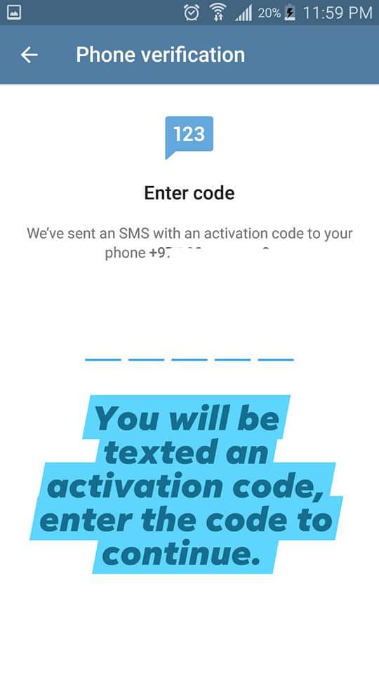 You will be texted an activation code, enter the code to continue.  #Dimash  #DimashOnМТV  #DimashOnGakkuTV