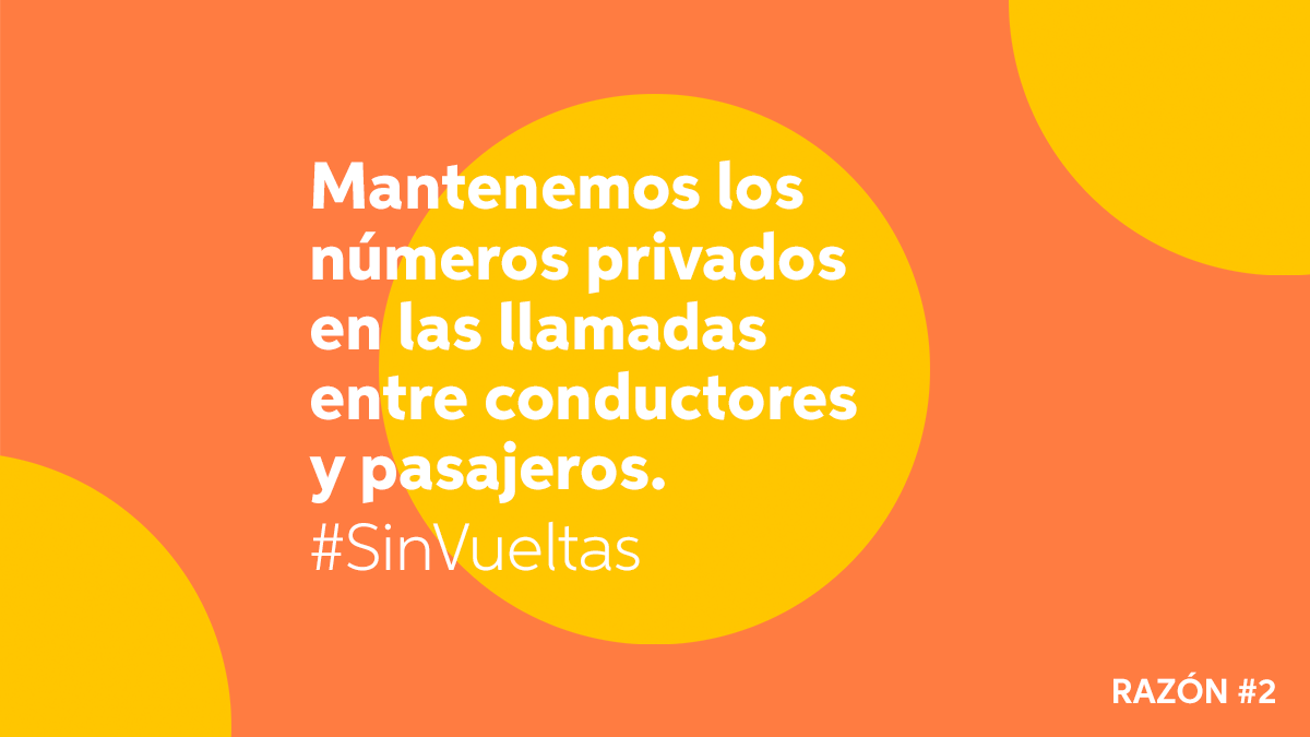 didi_argentina's tweet photo. Sabemos que mantener la privacidad de los números te da más seguridad. #5RazonesReales https://t.co/T2rfrbAgWj