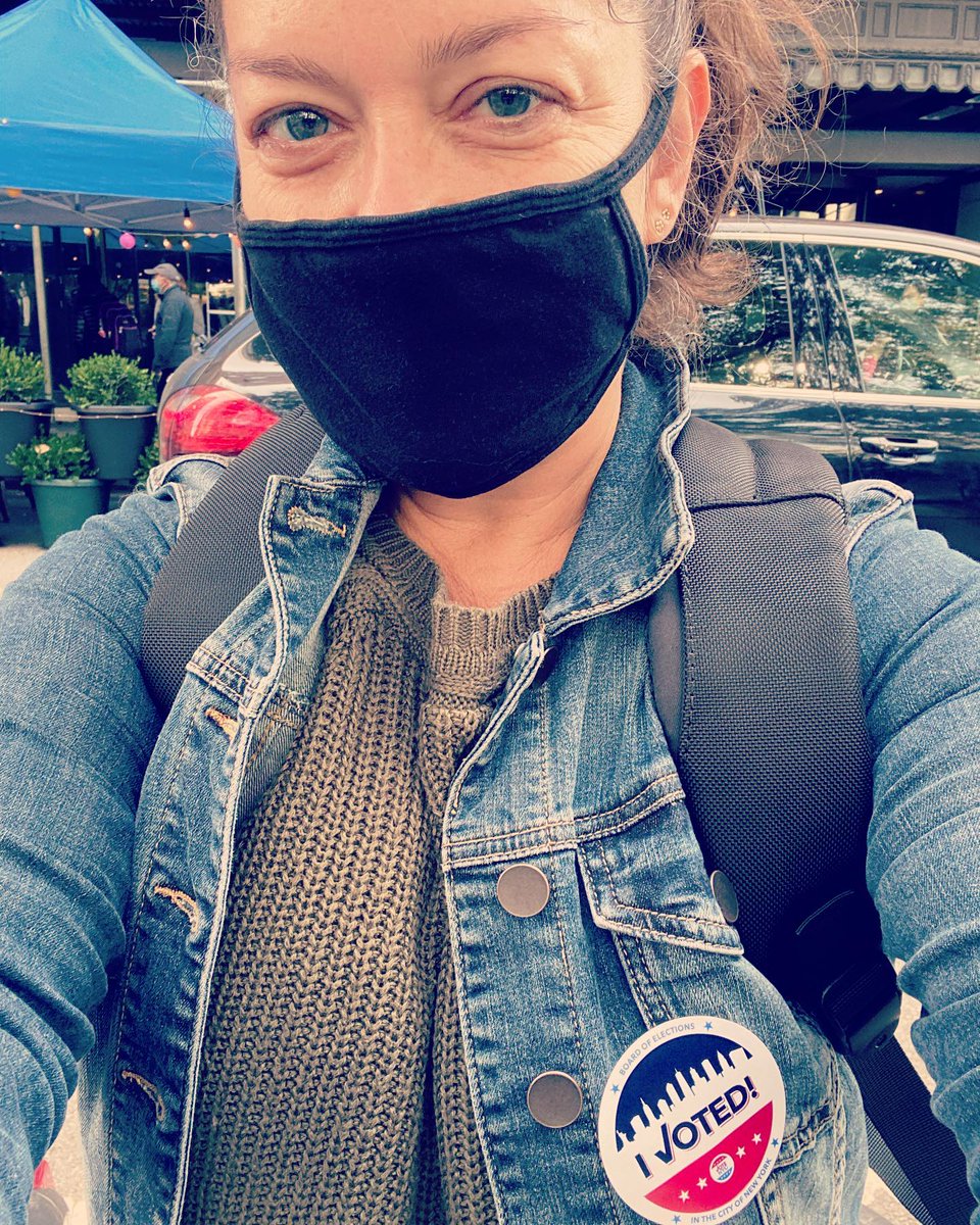 astrospiller's tweet photo. Very thankful for the drop boxes at the early voting poll locations. And for the friendly volunteer who gave me a sticker!! Here's to making sure our voices are heard this year! #vote2020 #VoteBlue2020 https://t.co/CDhcgOgsfm