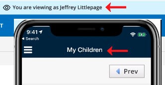 LondonTowneFCPS's tweet photo. Parents/Guardians:❓ How can you tell if you are viewing your Schoology account or your student’s? ✔️ Parent accounts have a banner at the top.👀 #SchoologyFCPS https://t.co/cKRtqOOpA5