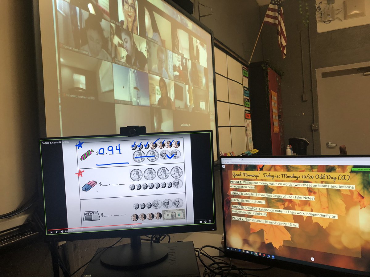 FeeneyIvette's tweet photo. All this upgraded technology is definitely coming in handy!  #feeneysclass @MiamiSup @CoralGablesSHS @OfficeofESE @MDCPS https://t.co/Zksc0IAHND