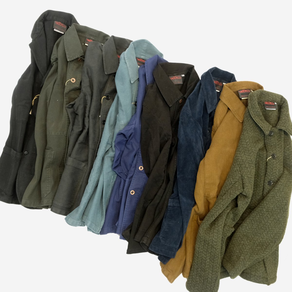 MuddyGeorge's tweet photo. #Vetra, the Chore Jacket juggernauts are back with a slew of colours (8) and fabrics (6). Available now in-store and online. #madeinfrance #chorejacket #chorecoat #workwear
#MuddyGeorge #Bloorcourt #Toronto #ShopLocal #Menswear #MensStyle #Mensfashion #slowfashion #shopsmall https://t.co/MFpjgBqh5b