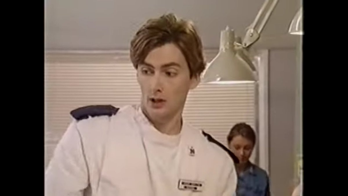 a nurse (1997) when he was 26 in an episode of holding the baby, sickness