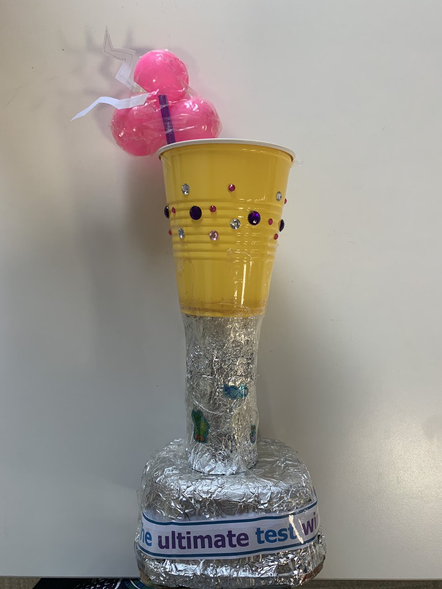 Pukeko_Calvert's tweet photo. Eva has made an awesome trophy! https://t.co/AOKw9OqWdz