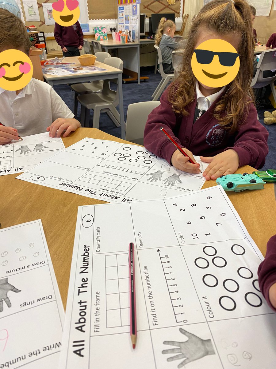 mrstmatheson's tweet photo. We created a Think Board today to help us investigate number 6. There were lots of different ways to represent the number. @Kirkcaldywestps https://t.co/pHaSMPFYtw