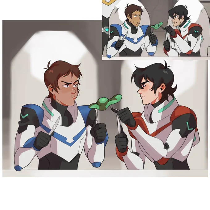 Небольшой редровчик очень милого момента~
#Voltron 
