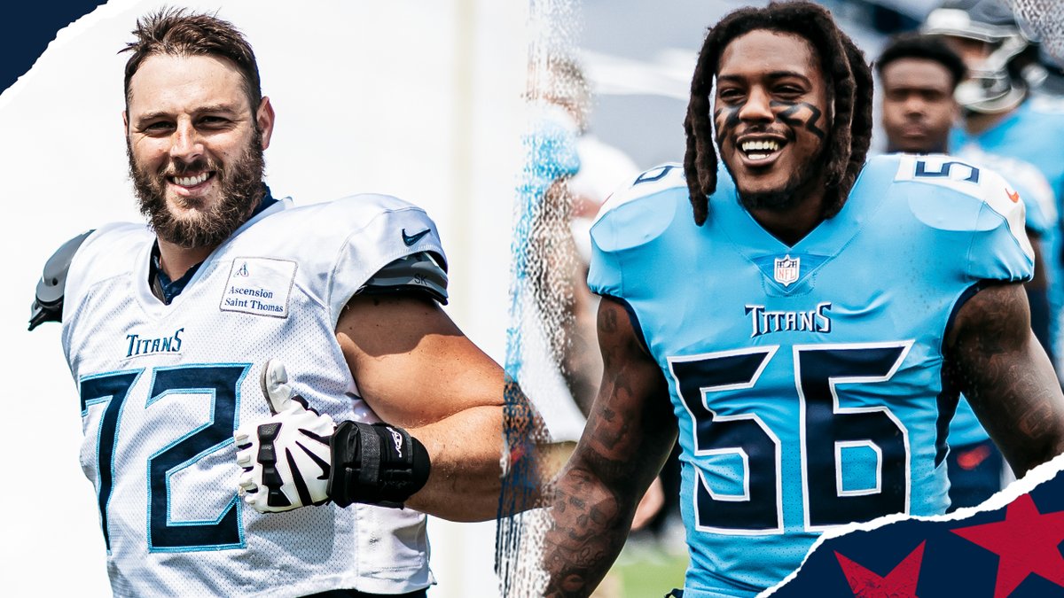 jwyattsports's tweet photo. .@Titans promote LB Daren Bates (@DB_5trey), OL David Quessenberry (@DavidQberry) to 53-man roster.
Also, #Titans sign LB Will Compton (@_willcompton) and Nashville’s @Paul_Adams77 from @CPAFootball to the practice squad.
READ https://t.co/xnUqbmGekM https://t.co/5r5YfKleOd