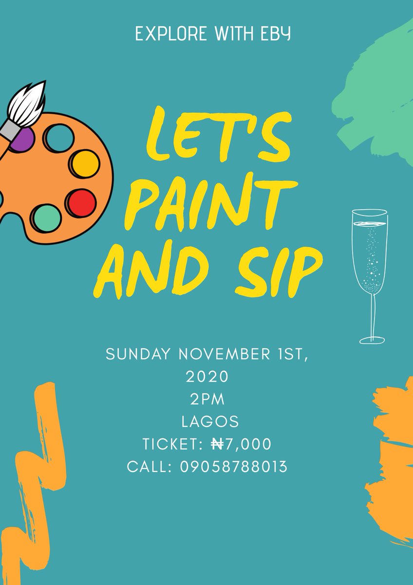 EbyAkhigbe's tweet photo. Hey guys,
This is very important to me, if you can sponsor anyone to attend it'll be super cool.
Art is so liberating and therapeutic, let's get more people to enjoy this
Group tickets attract discounts.
#ExploreWithEby https://t.co/FVaCWoSYcL