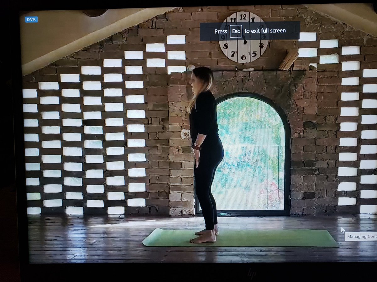 The first conference this year where one of the sessions was yoga. #sitecoresym