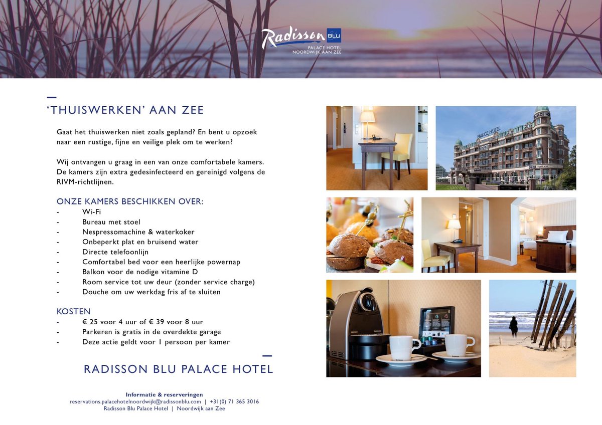 Palace Hotel, Noordwijk tweet media