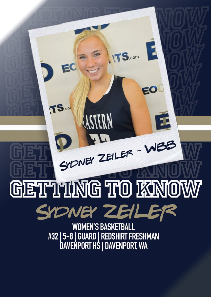 EOUAthletics's tweet image. Learn more about the student-athlete behind the jersey. This week we asked EOU Women’s Basketball player @sydneyzeiler why she chose EOU and what she does for fun. 🏀 @mountiewbball

 #MountUp #GettingToKnow