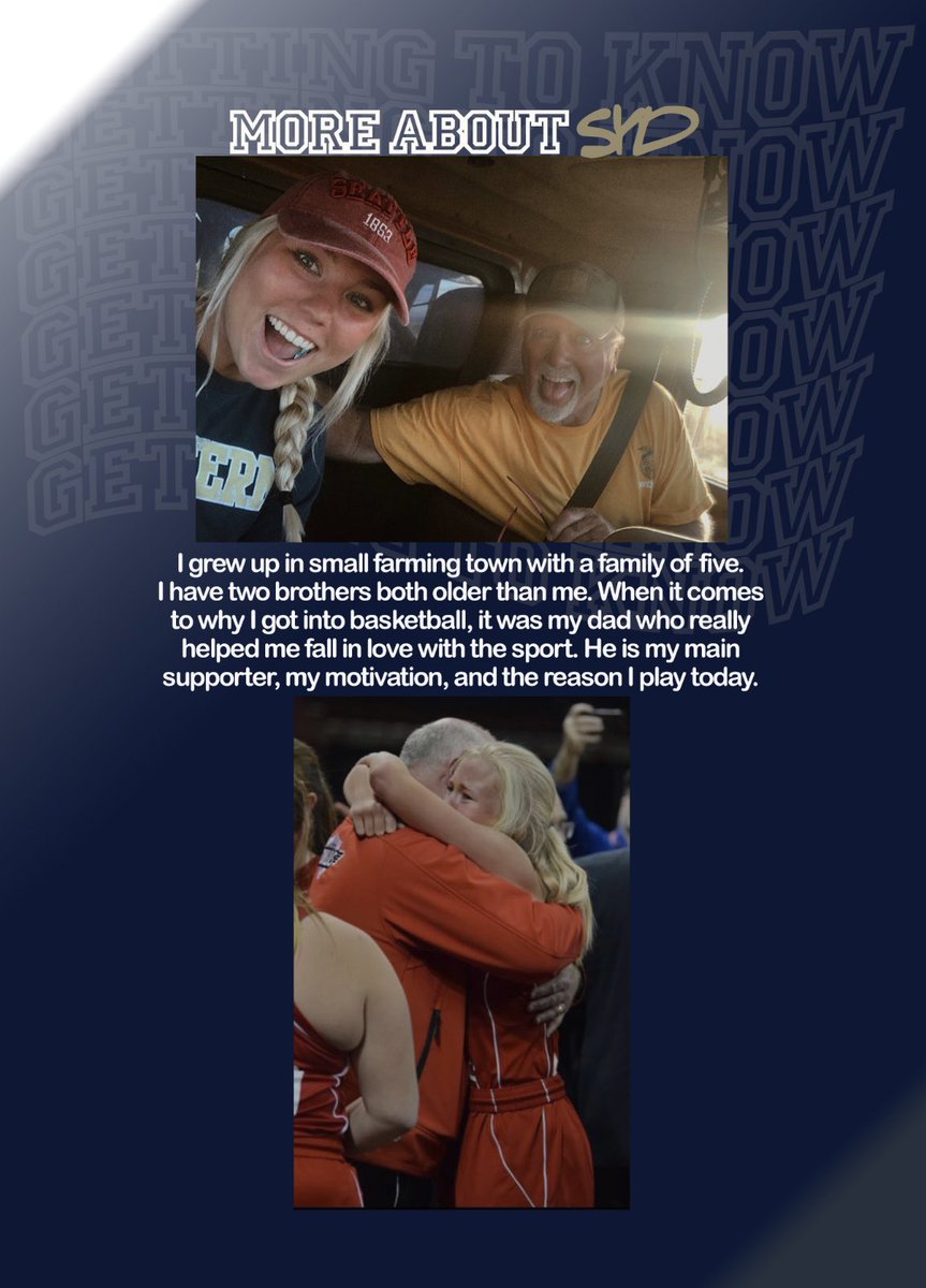 EOUAthletics's tweet image. Learn more about the student-athlete behind the jersey. This week we asked EOU Women’s Basketball player @sydneyzeiler why she chose EOU and what she does for fun. 🏀 @mountiewbball

 #MountUp #GettingToKnow