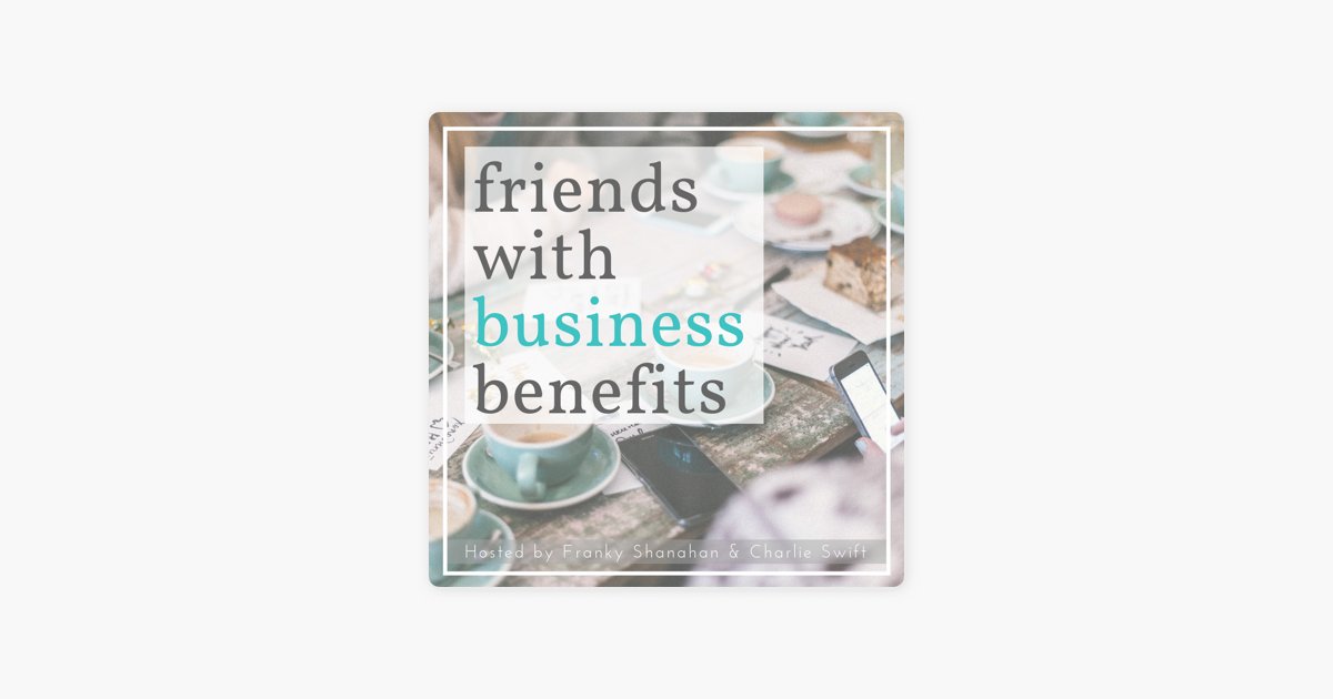 Are you a business owner looking for some support and accountability? Come over and join in the conversation with @_CharlieSwift and me in our podcast #friendswithbizbenefits ow.ly/O5Ub30mQwEn