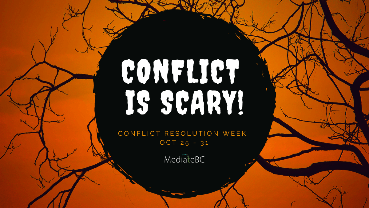 mediatebcsoc's tweet photo. 🎉Happy Conflict Resolution Week Day 3! 🎉
Today's a big one! We have three different free and fun events planned for today. Take a look here! 👀👇
https://t.co/6Yz8S2h3HY
#conflictisscary #CRW2020 https://t.co/8Qz1FWOfRa