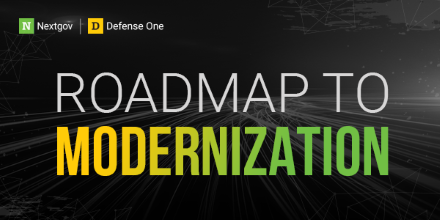 GovExecEvents's tweet photo. Will you be at the #RoadmaptoModernization?
Hear from @HHSGov, @DeptofDefense, @GoviniNews, @NSConsortium & more on 11/9.
Register now to join @DefenseOne and @Nextgov: https://t.co/BUlRpqvc2z https://t.co/Xf9TlYdJm1