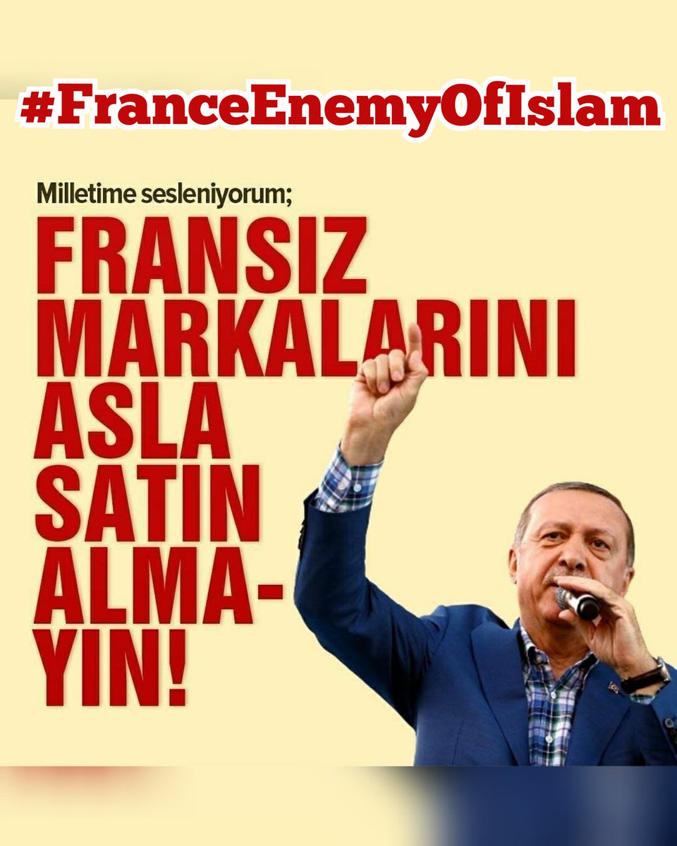 #FranceEnemyOfIslam