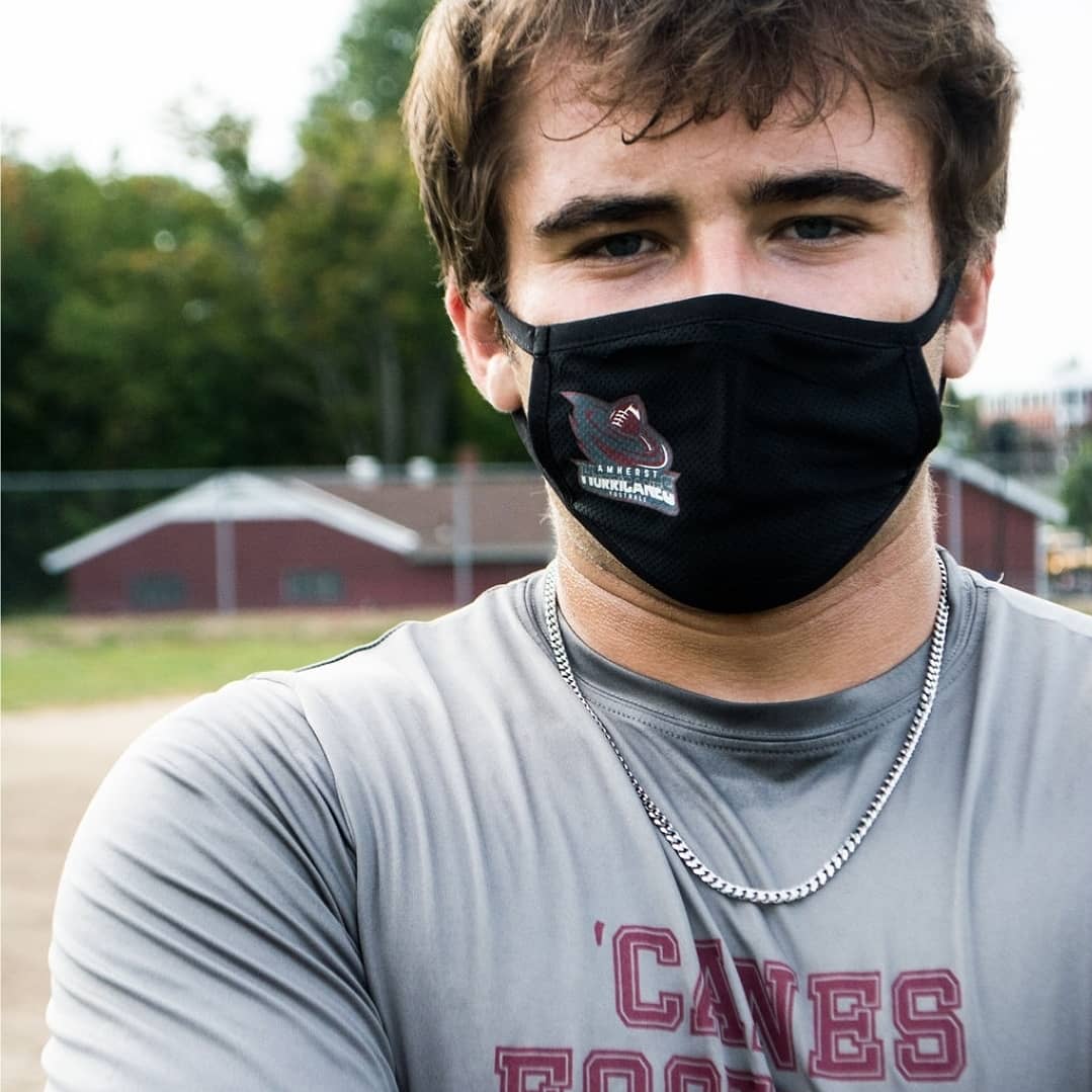 FootballAmherst's tweet photo. π There is still time to get your Amherst Football team mask! $15 of every sale goes to the team and you get three masks to choose from, or you can get all 3!
#AmherstFootball
https://t.co/Bik9YXugCK https://t.co/f4N4uNPGDk