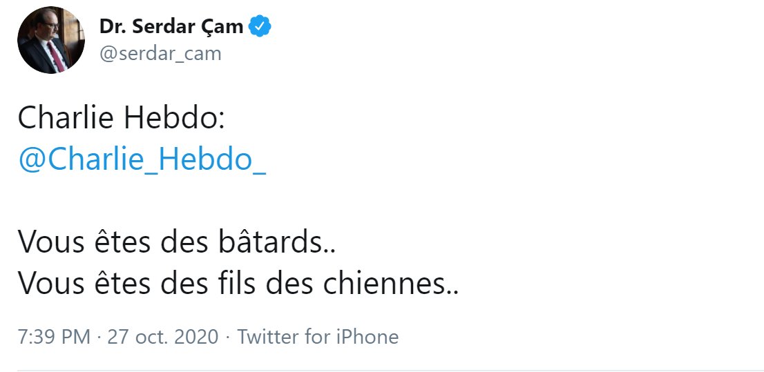 KurdistanAu's tweet photo. Serdar Çam, vice-ministre turc de la culture et du tourisme, insulte Charlie Hebdo après sa Une se moquant d'Erdogan...

On dirait qu'il veut qu'on fasse son dessin également... 

#BoycottTurkeyProducts https://t.co/ysjcLvib1B