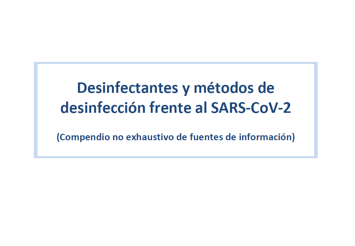 INSST_MITES_GOB's tweet photo. El #INSST informa:
"Desinfectantes y métodos de desinfección frente al SARS- CoV-2" actualizado a 27/10/2020
#COVID19 @sanidadgob 
https://t.co/Curu5RbC6L https://t.co/qYjYZ9MTFv
