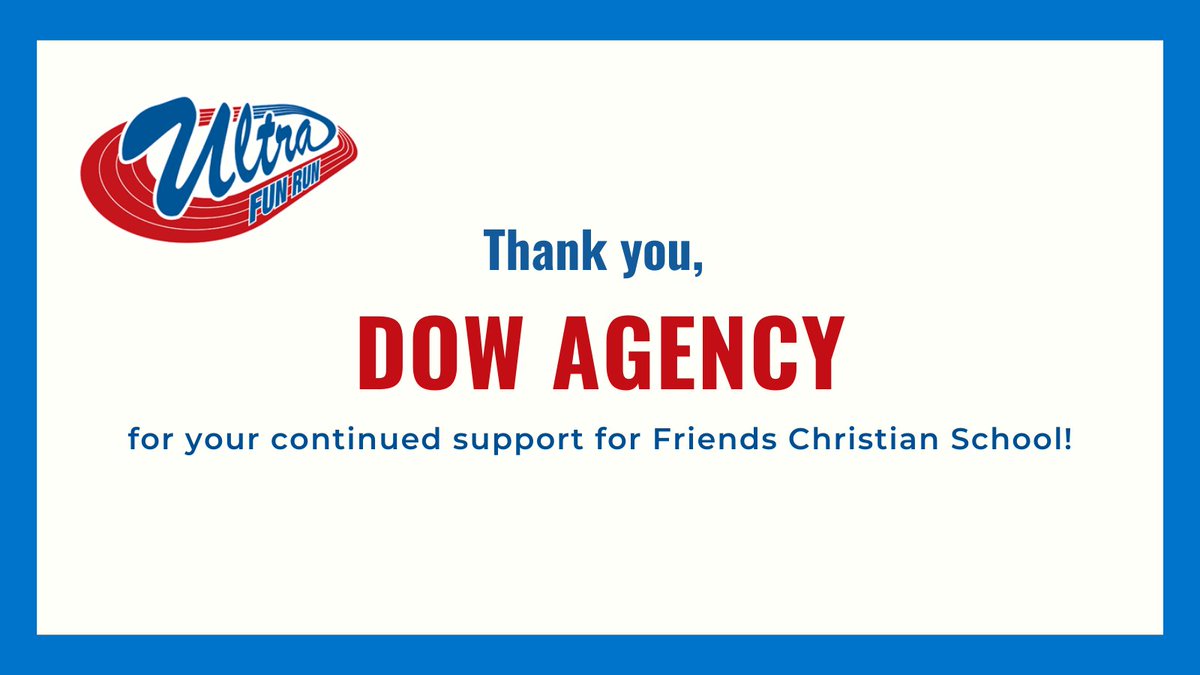 FCSlions's tweet photo. Thank you for your support Dow Agency! Dow Agency specializes in Auto, Home, Business Insurance and more. We're thankful for YOU and your team! #JogAThon #UltraFunRun #FCSpartner https://t.co/qsFjDBhdA2