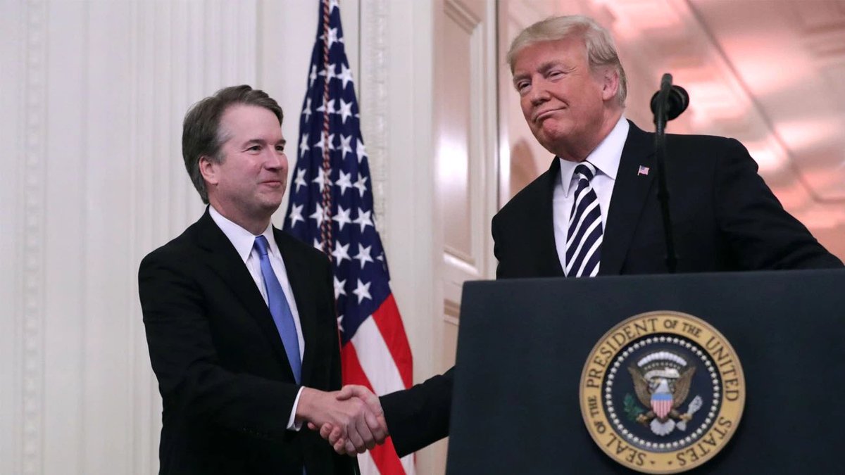 DankSinatra06's tweet image. He won't even look you in the eyes because he knows you're paid for. #KavanaughisCompromised
